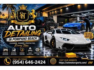Luxury-Level Auto Detailing in Pompano Beach for Exceptional Results