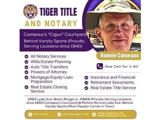 Mobile Notary & Real Estate Closing Services – Wills, Powers of Attorney & Estate Planning