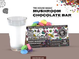 TRE House Magic Mushroom Chocolate Bar | Premium Cookies & Cream Mushroom Blend