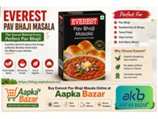 Everest Pav Bhaji Masala – Authentic Mumbai Street Taste | Aap Ka Bazar