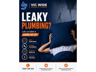 Leaky Plumbing? Fast & Reliable Help Across Victoria!