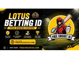 Get Your Lotus Betting ID with Free Cricket ID