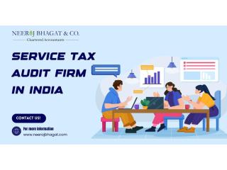 Expert Service Tax Audit Firm in India for Risk Assessment