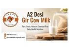 A2 Desi Gir Cow Milk – Pure, Fresh, Natural, Chemical-Free Daily Health Nutrition