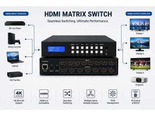Scalable Enterprise Solutions with Matrix Switchers