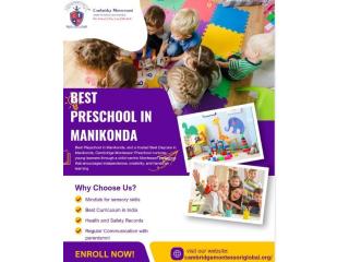 Best Preschool in Manikonda