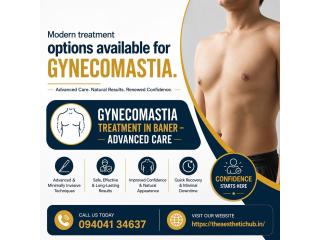 Gynecomastia treatment in Baner - The Aesthetic Hub