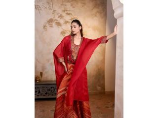 Red Salwar Suit for Ethnic Beauty and Festive Glamour