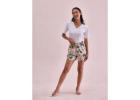 Comfortable Lounge Shorts for Women Online | Go Colors