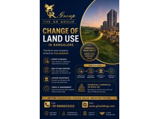 Change of land use in Bangalore