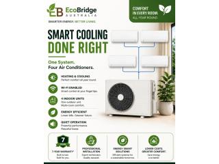 SMART COOLING DONE RIGHT – Multi-Room Air Conditioning
