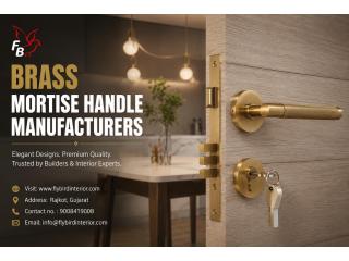 Brass Mortise Handle Manufacturers - Flybird Interior
