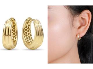 Devata: Gold Hoop Earrings Designed to Elevate Your Look