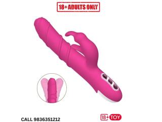 Buy Khalifa Silicone Rabbit Vibrator | Soft Silicone | Call 9836351212