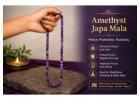 Natural Amethyst Mala for Daily Use