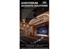 Auditorium Acoustic Design for Soundproofing and Clear Sound