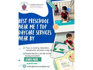Best Preschool Near Me | Top Daycare Services Near by