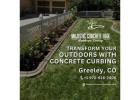 Landscape Concrete Edging in Greeley, CO