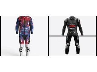 Premium MotoGP Leather Racing Suit for Professional Riders