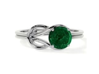 Premium Emerald Gemstone Engagement Rings Collection