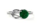 Premium Emerald Gemstone Engagement Rings Collection