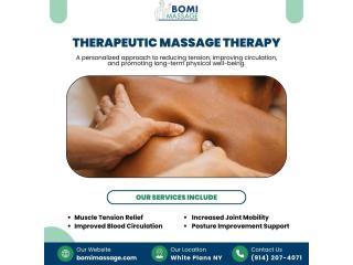 Therapeutic Massage Therapy near White Plains NY