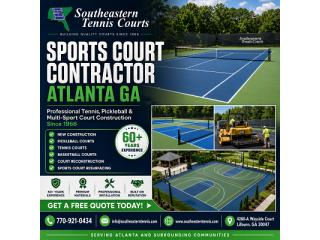 Sports Court Contractor Atlanta GA