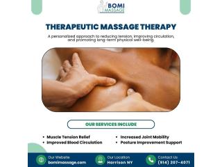 Therapeutic Massage Therapy near White Plains NY
