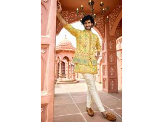 Reception Indo Western for Men | Designer Reception Wear