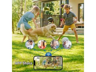 Solar PTZ HD camera WIFI 4G remote monitor