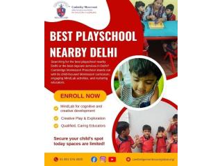 Best Playschool Nearby Delhi