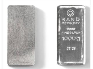1 kg Silver Bar – Diversify with Physical Silver - IBV Gold