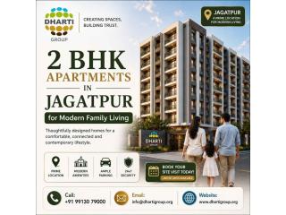 2 BHK Apartments in Jagatpur for Modern Family Living - Dharti Group
