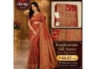 Designer Kanjivaram Silk Saree | Bridal Elegance Collection In Lucknow