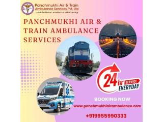 Hire Panchmukhi Air and Train Ambulance Service in Siliguri with Advanced Healthcare