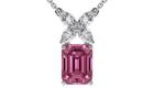 Natural Pink Tourmaline Pendant at GemsNY