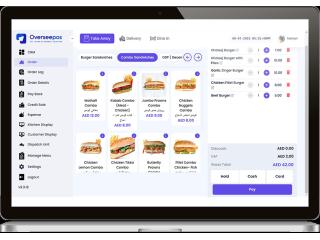 Restaurant pos software dubai |Overseepos