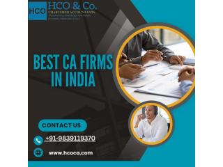 Top CA Firms in India Offering Expert Financial Solutions