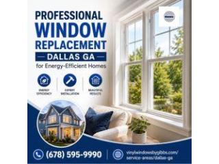 Professional Window Replacement Dallas GA for Energy-Efficient Homes