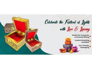Wedding Dry Fruit Gift Box Manufacturers in India | Premium Custom Gift Boxes
