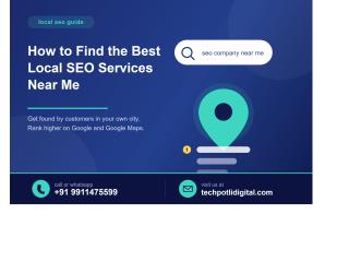 How to Find the Best Local SEO Services Near Me