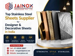 Top Stainless Steel Sheets Supplier for Designer Sheets in India