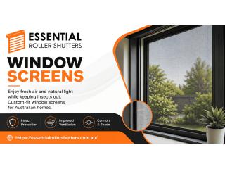 Keep Insects Out with Custom Window Screens Adelaide