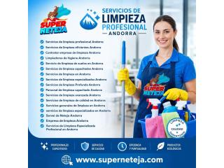 Servicios de limpieza en Andorra para Hogares, Oficinas y Empresas
