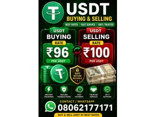 USDT Crypto Buying and Selling services