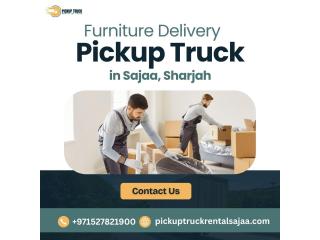 ???? Furniture Delivery Pickup Truck in Sajaa, Sharjah - Call Us Today! +971527821900