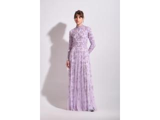 Modest Long Sleeve Maxi Dress