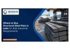 Structural steel flats Trader in Gujarat | ironikmetals
