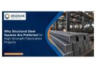 Structural steel squares Distributor in Maharashtra | ironikmetals