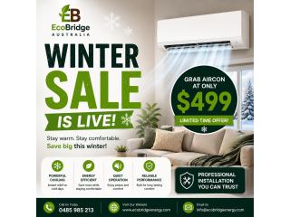 ECOBRIDGE AUSTRALIA – WINTER SALE NOW ON!